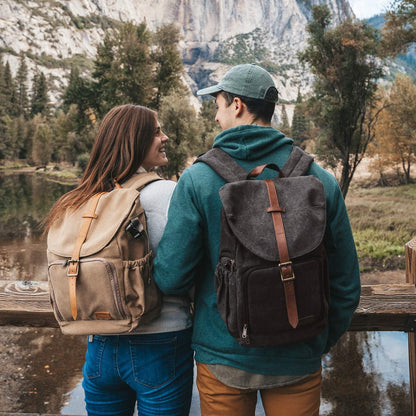Professional DSLR Waterproof Camera Backpack with Anti-Theft Design, Accommodates Up to 15" Laptop, Includes Rain Cover, Grey