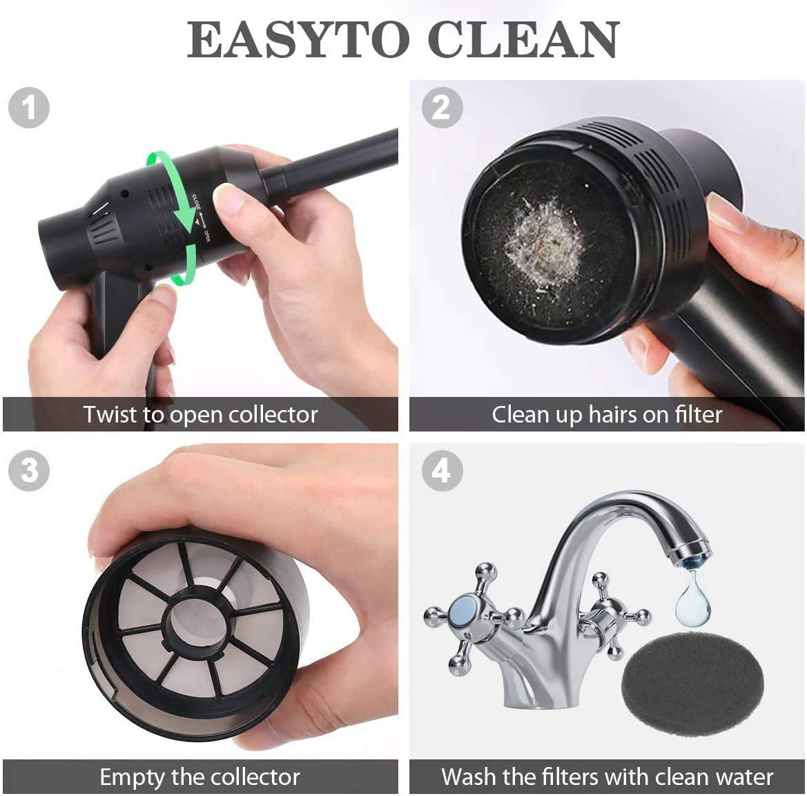 Rechargeable Cordless Mini Vacuum Cleaner for Efficient Dust and Debris Removal from Keyboards, Laptops, Pet Areas, and Sewing Machines